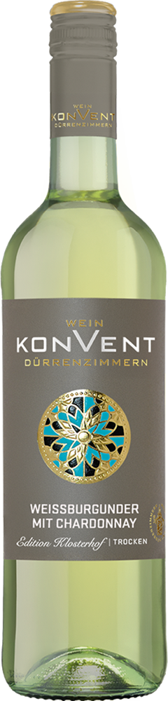 2024 Klosterhof Weißburgunder mit Chardonnay trocken - Weinkonvent Dürrenzimmern eG