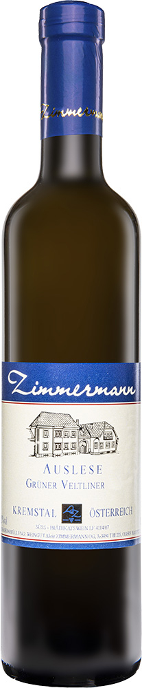 Alois Zimmermann 2006 Grüner Veltliner Auslese süß 0,5 L