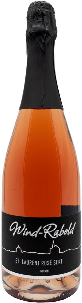 Wind-Rabold 2021 Saint Laurent Rosé Winzersekt trocken 0,375 L