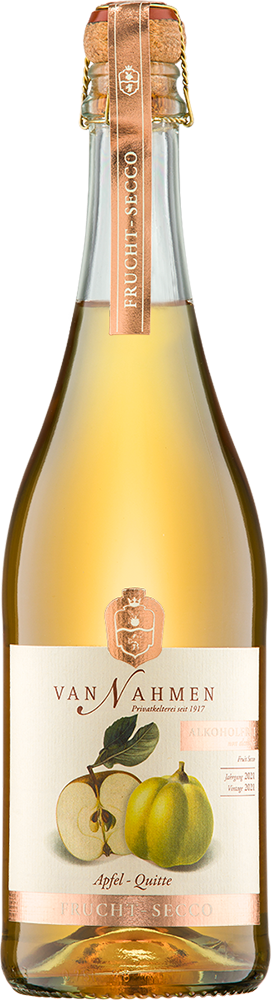 Frucht-Secco Apfel-Quitte (BIO) alkoholfrei Bio - Obstkelterei van Nahmen