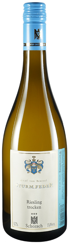 2023 Schozach Riesling *** trocken - Weingut Graf von Bentzel-Sturmfeder