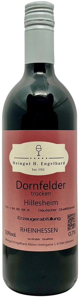 H. Engelhard 2017 Dornfelder trocken