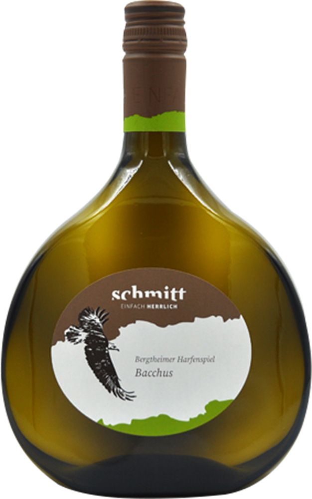 Schmitt Bergtheim 2021 Bergtheimer Harfenspiel Bacchus halbtrocken