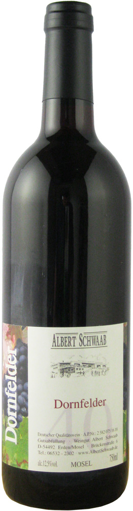 2016 Dornfelder - Weingut Albert Schwaab