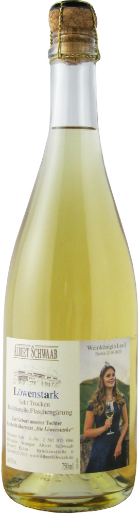 Löwenstark Sekt trocken - Weingut Albert Schwaab