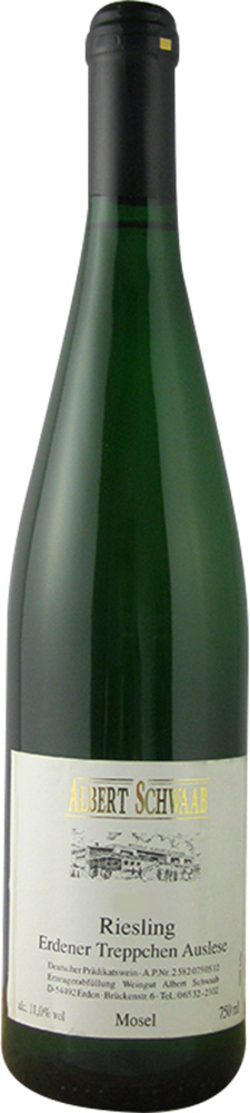 Albert Schwaab 2011 Erdener Treppchen Auslese edelsüß