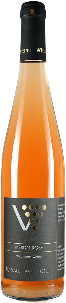 Mathias Wittmann 2021 Merlot Rosé halbtrocken