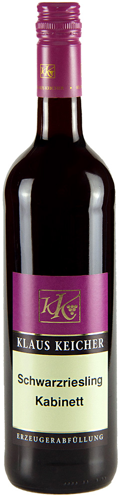 Klaus Keicher 2019 Schwarzriesling Kabinett lieblich