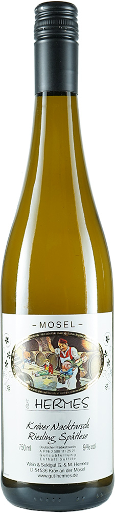 Gut Hermes 2021 Riesling Spätlese fruchtsüß Kröver Nacktarsch lieblich