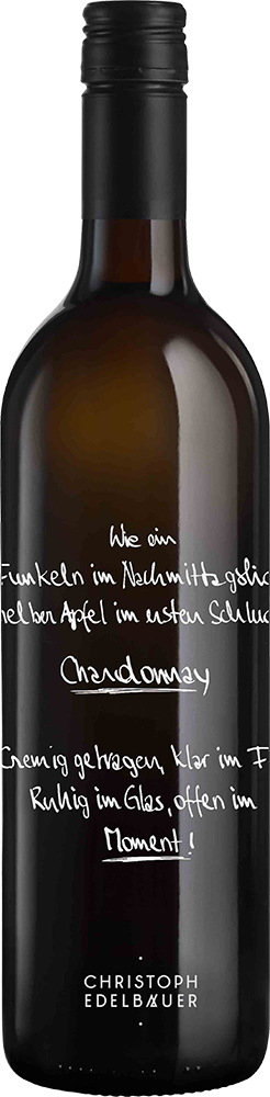 2025 Chardonnay trocken - Weingut Christoph Edelbauer