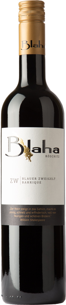 Martin Blaha 2020 Blauer Zweigelt "Barrique" trocken