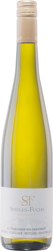 Spieles-Fuchs 2017 Klüsserather Bruderschaft Riesling Spätlese halbtrocken