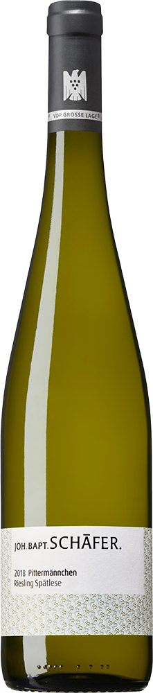 Johann Baptist Schäfer 2018 Pittermännchen Riesling VDP.GROSSE LAGE Spätlese fruchtsüß lieblich