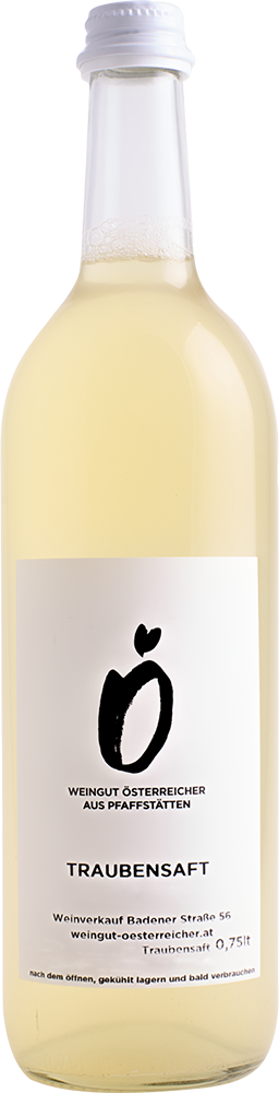 2025 Weisser Traubensaft vom Gr. Veltliner - Weingut Österreicher