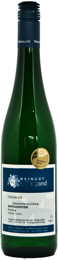 Waigand 2021 BUNTSANDSTEIN Riesling Kabinett trocken