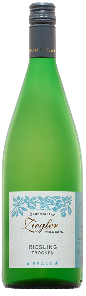 Ökonomierat Ziegler 2021 Pfalz Riesling trocken 1,0 L