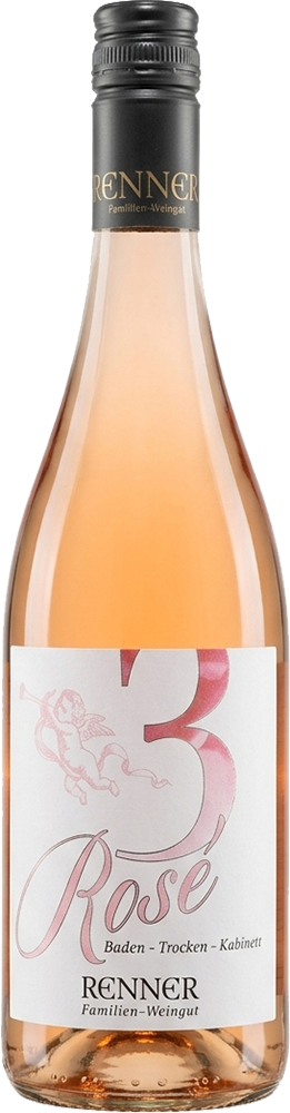 2024 Spätburgunder Rosé Kabinett trocken - Familien-Weingut Renner