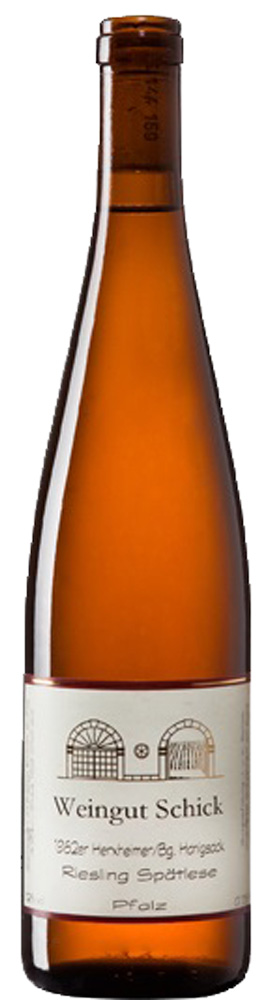 Weinkeller Schick 1982 Riesling Spätlese Honigsack lieblich 0,7 L