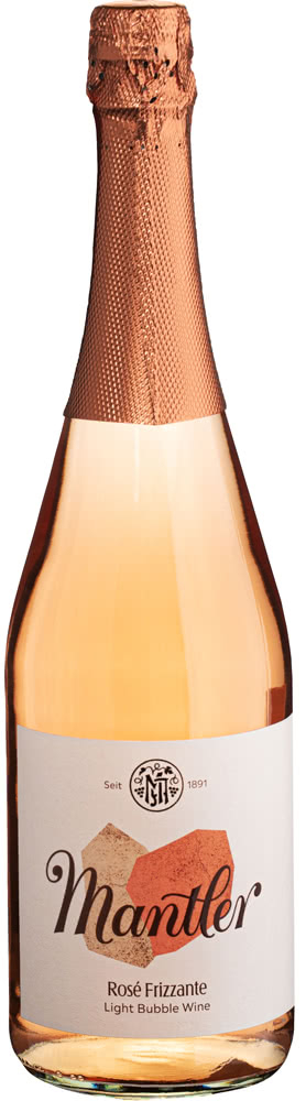 Mantler 2021 Rosé Frizzante Light Bubble Wine feinherb