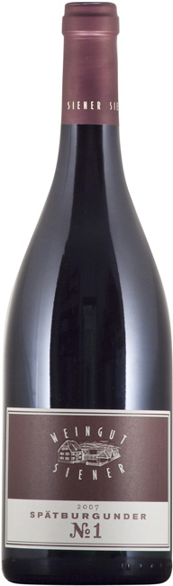 2009 No. 1 Spätburgunder Trocken - Weingut Siener