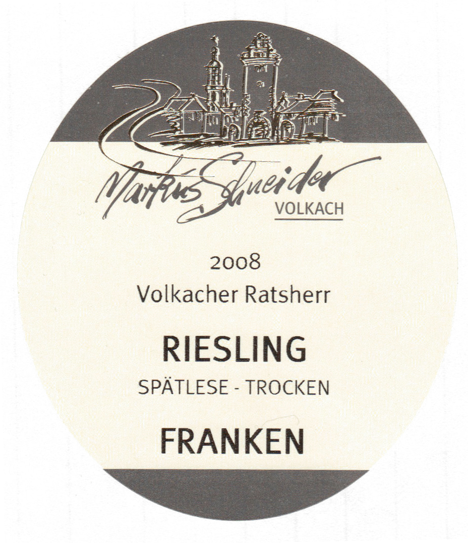 2008 Riesling Spätlese Trocken - Weingut Markus Schneider