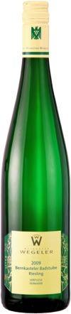 2009 Bernkasteler Badstube Riesling Spätlese Feinherb - Weingut Wegeler