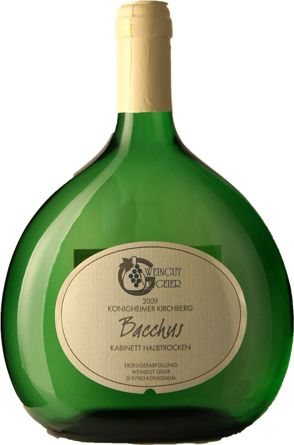 2009 Königheimer Kirchberg Bacchus Kabinett Halbtrocken - Weingut Geier