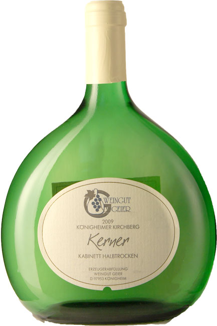 2009 Königheimer Kirchberg Kerner Kabinett Halbtrocken - Weingut Geier