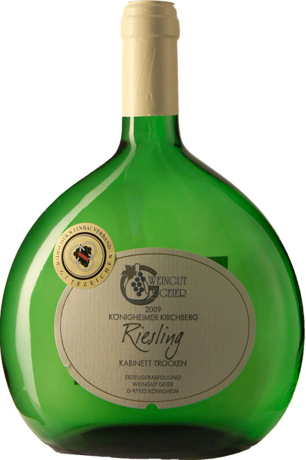 2010 Königheimer Kirchberg Riesling Kabinett Trocken - Weingut Geier
