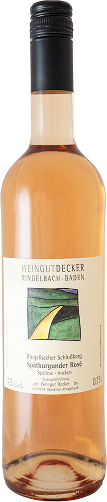 Decker 2019 Ringelbacher Schlossberg Spätburgunder Rosé Spätlese trocken