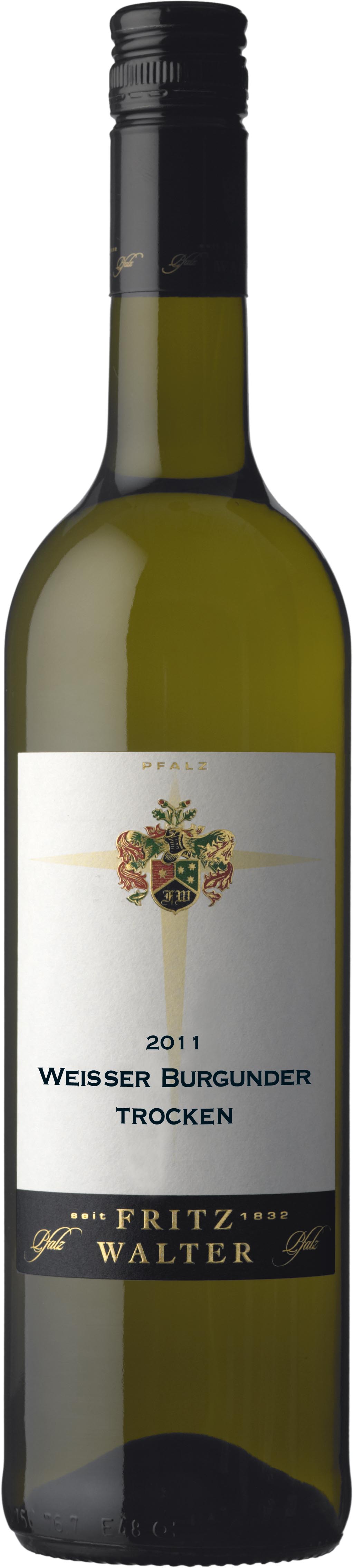 2013 Weißer Burgunder QbA Trocken - Weingut Fritz Walter