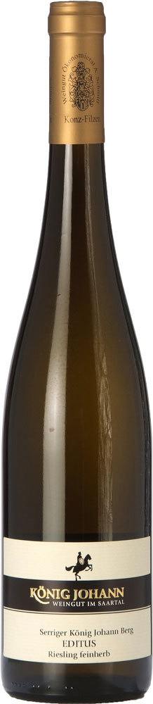 2012 EDITUS Riesling feinherb - König Johann - Weingut im Saartal
