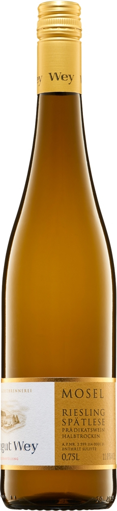 Wey 2020 Riesling Spätlese halbtrocken