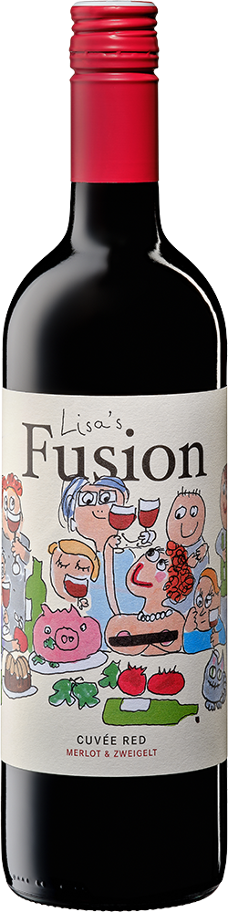 2023 LISA's Fusion Cuvée rot Merlot&Zweigelt trocken - Weingut Weinwurm
