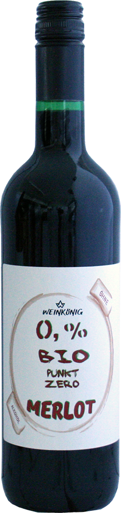 Merlot - Punkt Zero trocken Bio 0,735 L - Weinkellerei Weinkönig