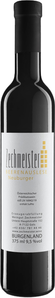 Gernot Zechmeister 2018 Neuburger Beerenauslese süß 0,375 L