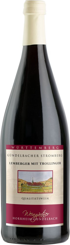 Horrheim-Gündelbach 2020 Lemberger mit Trollinger halbtrocken 1,0 L