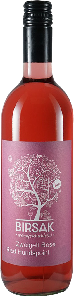 2024 Zweigelt Rosé Ried Hundspoint Röschitz trocken Bio - Weinbau Birsak