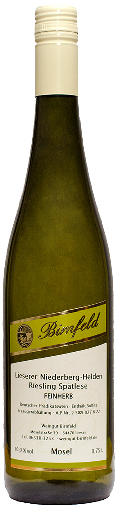 Birnfeld 2021 Lieserer Niederberg-Helden Riesling Spätlese feinherb