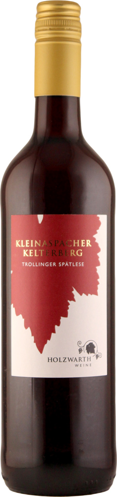 Holzwarth-Weine 2018 Trollinger Spätlese halbtrocken