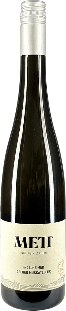 2024 Ingelheimer Gelber Muskateller trocken Bio - Weingut Mett & Weidenbach