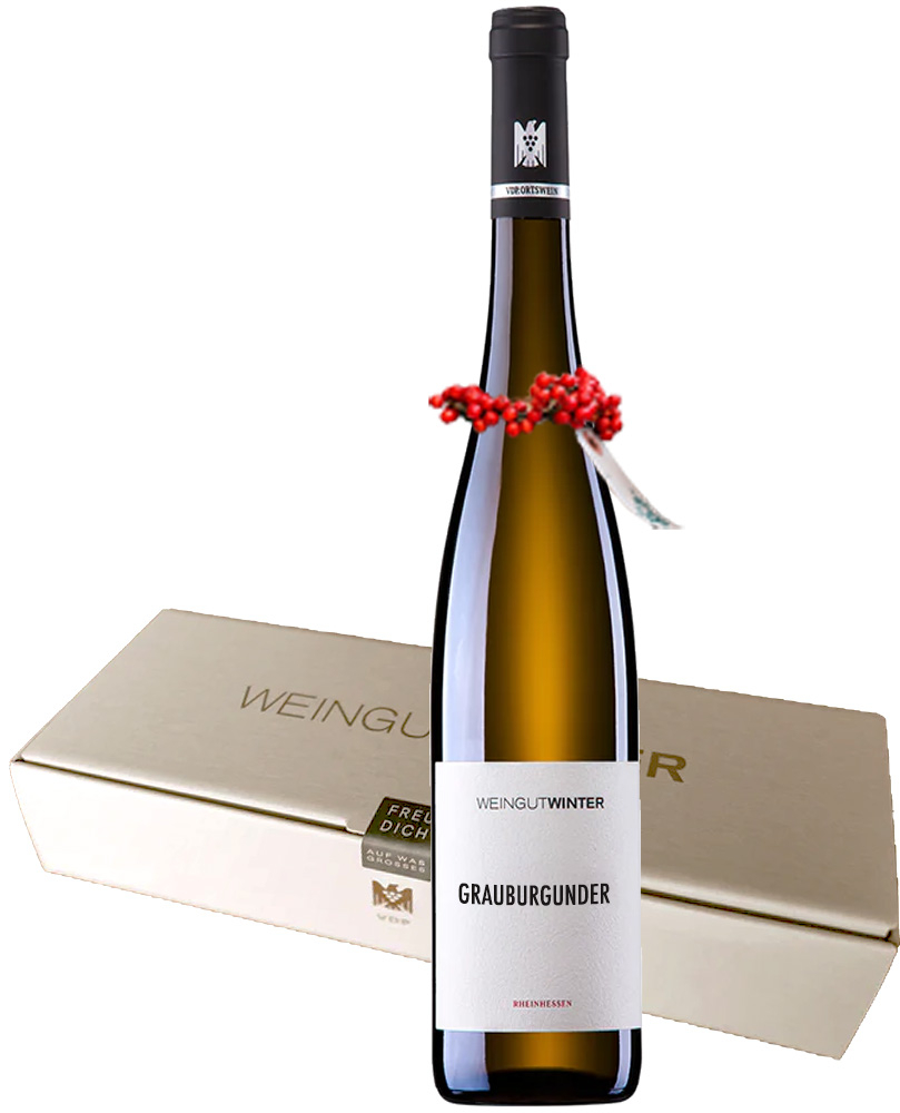 Stefan Winter 2021 Grauburgunder Magnum VDP.Gutswein im Geschenkkarton