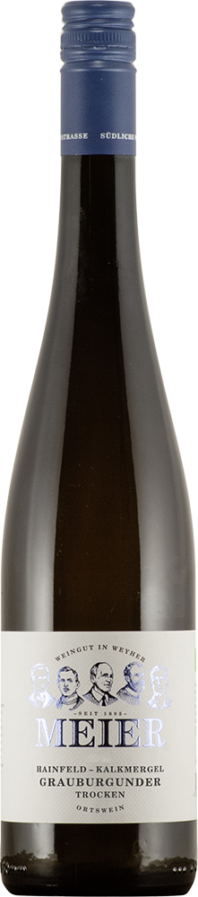 2024 Grauburgunder Hainfeld - Kalkmergel trocken Bio - Weingut Meier