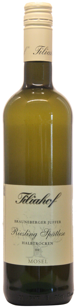 Tiliahof  Brauneberger Juffer Riesling Spätlese halbtrocken