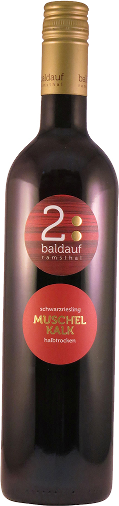 Baldauf 2019 Muschelkalk Schwarzriesling halbtrocken