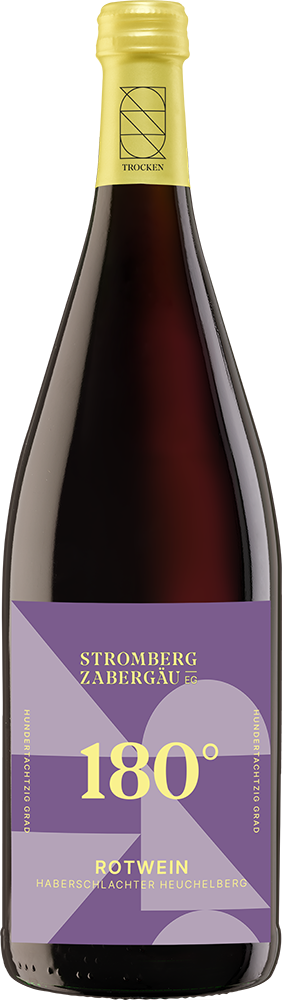 180° Aufbruch Haberschlachter Heuchelberg Rotwein halbtrocken 1,0 L - Weingärtner Stromberg-Zabergäu