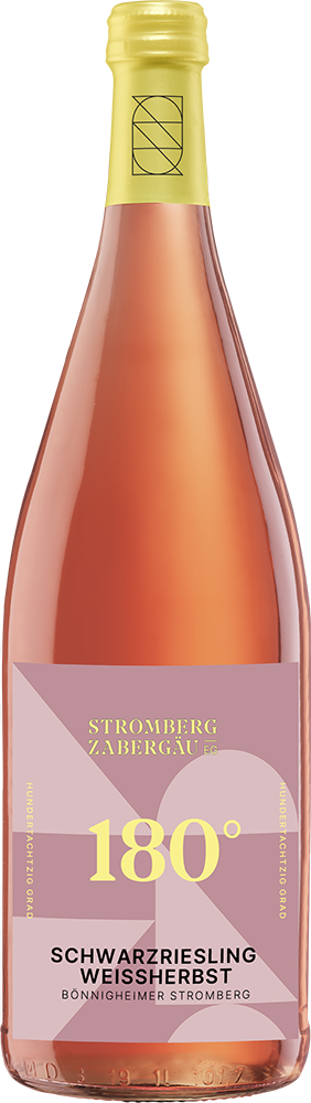 2025 180° Aufbruch Bönnigheimer Stromberg Schwarzriesling Weißherbst halbtrocken 1,0 L - Weingärtner Stromberg-Zabergäu