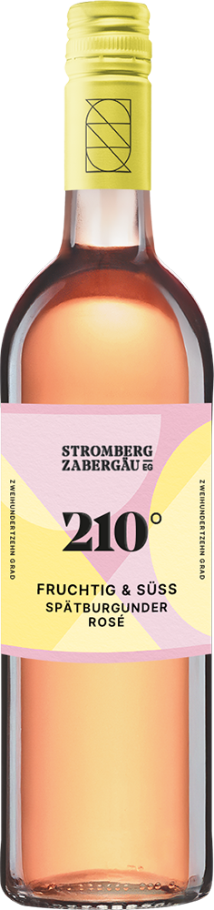 2024 210° F&S Spätburgunder Rosé süß - Weingärtner Stromberg-Zabergäu