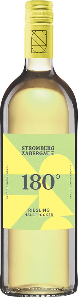 2024 180° Aufbruch Riesling 1,0L Einweg halbtrocken 1,0 L - Weingärtner Stromberg-Zabergäu
