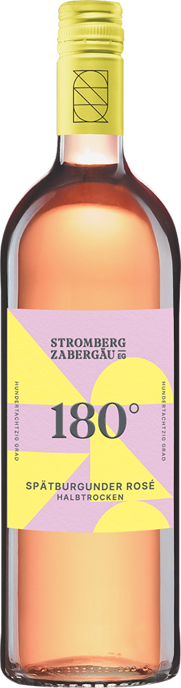 2024 180° Aufbruch Spätburgunder Rosé 1,0L Einweg halbtrocken 1,0 L - Weingärtner Stromberg-Zabergäu
